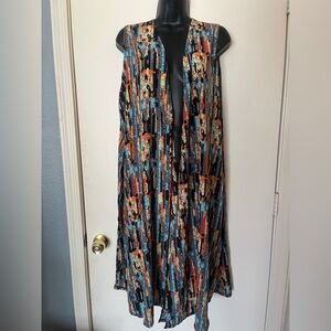 LuLaRoe Multicolored Kimono
